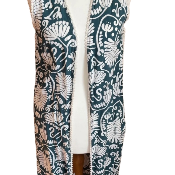 H&M Boho Maxi Split vest/cover up - Picture 1 of 10